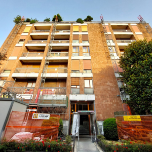 Consolidamento facciate in klinker - Monza