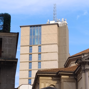 Restauro facciata in klinker - Torre Turati Milano